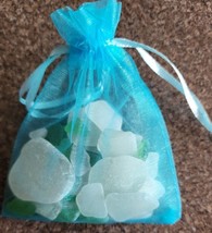 40+ Pieces ~ Genuine Lake Erie Beach Glass ~ Surf Tumbled ~ Assorted Shades (A3) - £17.93 GBP