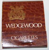 Wedgewood Cigarettes Matchbook Cover Match Heads Cut Off - £9.02 GBP