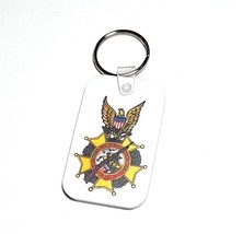 Illinois State Rifle Association ISRA Defender of Liberty Rubber Keychain - £3.85 GBP
