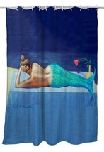 Betsy Drake Mermaid Shower Curtain - £85.13 GBP