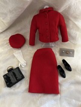 Jackie Kennedy Doll Montie Red Outfit, Trip To Canada Vgc - £19.74 GBP