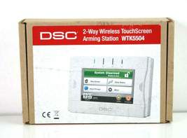 DSC WTK5504ADT 2-Way Wireless TouchScreen Arming Station - £45.53 GBP