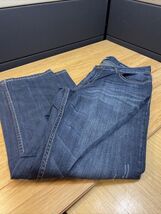 Seven 7 Dark Wash Straight Leg Denim Blue Jeans Men's Size 36X32 KG JD - $14.84