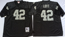#42 Ronnie Lott Black Jersey - $45.00