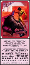 Bullfighting - Plaza De Toros De Puerto Vallarta #17 Canvas Art Poster 12&quot;x 24&quot; - £19.76 GBP