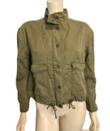 Loft Olive Green Cargo Jacket Size XS - $629.18 MXN