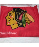 Chicago Blackhawks North Shore University Health System Car Window Flag ... - $19.79