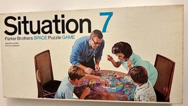 SITUATION 7 PARKER BROTHERS SPACE PUZZLE BOARD GAME 1969 GAME 100% COMPLETE - $14.85