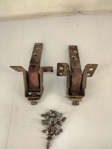 1965 to 1980 MG MGB Door Hinges Drivers Side Upper And Lower OEM - $1,787.41 MXN