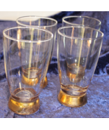 Libbey Glass Co - Golden Tumbler - 12 oz - Set of 4 - $916.35 MXN