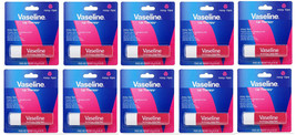 Vaseline Lip Therapy Rosy Lips (.16 oz) - Lot of 10 NEW SEALED - £17.84 GBP