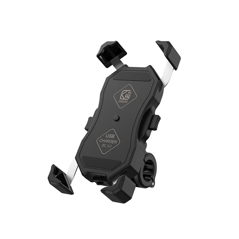 4.7-7 inch Phone Holder Motorcycle QC3.0 Wireless Charger Handlebar Bicycle cket - £151.60 GBP