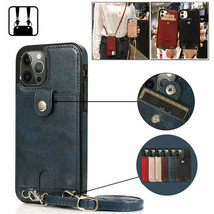 For iPhone 11 12 Pro MAX mini XR XS SE 8 +7 Leather back hard silicon Case Cover - £36.47 GBP