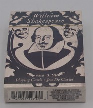 William Shakespeare - Playing Cards - Poker Size - New - £10.95 GBP