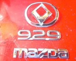 1991 -  1992 Mazda 929 Rear Emblem Cylon Logo Badge Nameplate Rare  - $53.99