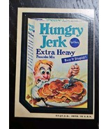 Topps Wacky Packages Hungry Jerk 3rd Series 1973 Sticker Vintage Original - €12,16 EUR