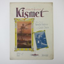 Sheet Music Kismet Arabian Fox Trot Herschel Henlere Guido Diero Antique 1920 - £39.27 GBP