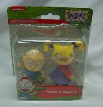 Just Play Nickelodeon Rugrats TOMMY &amp; ANGELICA 4&quot; PLASTIC TOY FIGURE NEW... - £12.94 GBP