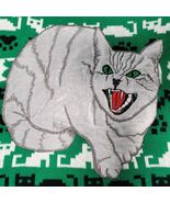 Mean Kitty Ugly Christmas Sweater Grumpy Angry Feral Tom Cat Blizzard Ba... - €44,20 EUR