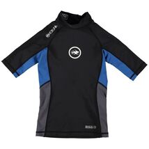 Hot Tuna Black Rash Vest Boys Size 6 (UK 9-10 MB) - $7.59