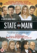 State And Main DVD (2001) Alec Baldwin, Mamet (DIR) Cert 15 Pre-Owned Region 2 - $17.80