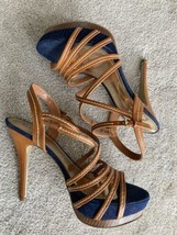 Guess denim platform heels - $45.53