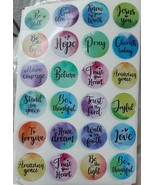 480 Pieces Inspirational Bible Verse Stickers Motivational Scripture Rou... - €7,59 EUR