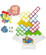 Tetra Tower for Adults 16 to 48 PCS Stacking Game with Expandable 16 Blo... - £18.44 GBP