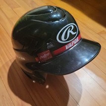 Rawlings VAPOR Batting Helmet Black  Size 6.5 - 7.5  NOCSAE  NEW - £13.30 GBP