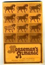 Horseman's Almanac: First Aid Handbook &amp; Supply Guide - $10.89