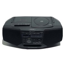 Sony Cfd-V35 CD Fm, AM Radio Cassette Mega Bass Portable Boombox - £127.60 GBP