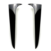 1Pair Rear Window Side Spoiler Canard Splitter Trim For BMW X3 F25 2011-... - $32.38