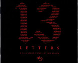 13 Letters (A 116 Clique Compilation Album) [Audio CD] - £10.54 GBP