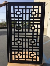 Urban Design Modern Metal Gate, Custom Pedestrian Gate, Garden Gate_36x60 - $1,149.00