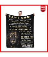 Mom&#39;s Thoughtful Gift: Lightweight 60&quot;x50&quot; Son Throw Blanket for Every O... - $871.43 MXN