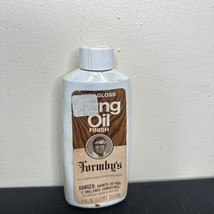 Vintage Formby’s Tung Oil Finish High Gloss 8 oz Full Bottle 1980 Polish - €27,55 EUR