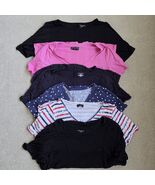 Lane Bryant Women’s Basic T-Shirt Size 18/20 Short Sleeve 6 Pack - $29.69