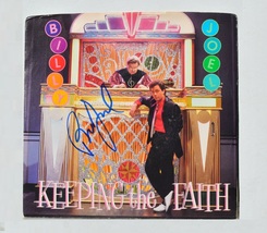 BILLY JOEL Signed 45rpm Record Cover - KEEPING THE FAITH w/COA  - £272.59 GBP