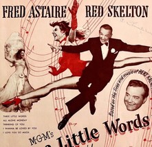 Fred Astaire Red Skelton 1950 Sheet Music Thinking Of You The Little Wor... - £15.72 GBP