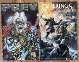 Comic Lot: PREY #1 1991 Monster Comics And OFFERINGS No.1 1992 CFD. Both... - £27.31 GBP