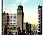Mercato Street Vista Ricerchi West San Francisco Ca 1911 DB Cartolina W5 - $4.54