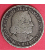 1893 Columbian Exposition Commemorative Silver Half Dollar OCE 85 - $32.81 CAD