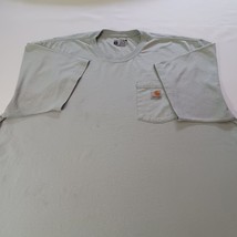 Carhartt Loose Men's Light Blue Crewneck Short Sleeve T-Shirt Size 2XL  image 13