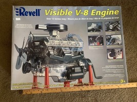 Revell Visibile V-8 Motore 1:4 Scala Modello Mano Manovella IN Scatola P... - £128.22 GBP