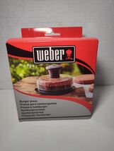 Weber 6483 Original Burger Press for Perfectly Round 1/4lb to 1/2lb Patties - $12.85