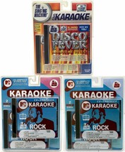 SEALED NEW MTV Singing Machine Karaoke Rock+Disco Fever Music 6-CD+G Lyrics Pack - £13.28 GBP