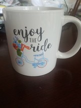 Enjoy The Ride Bicycle Mug Coffee - £12.52 GBP