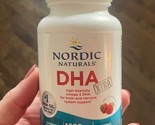 Nordic Naturals DHA XTRA Purified Fish Oil Strawberry 60 Softgels Ex 8/26 - $24.78