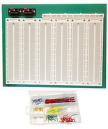 Tektrum Solderless 4660 Tie-Points Experiment Plug-In Breadboard Kit+Sol... - $71.27 CAD