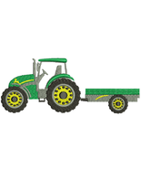 tractor with trailer machine Embroidery Design - $3.85
